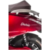 Električni skuter Pusa, bordo boje, znak electric